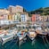 Fishing boats docked at Marina Grande in Sorrento
